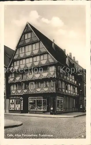 Celle Niedersachsen Altes Patrizierhaus Poststrasse Kat. Celle