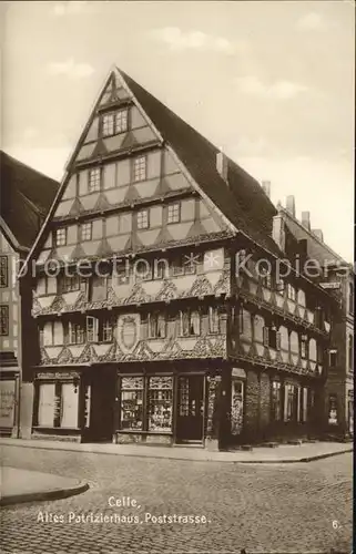 Celle Niedersachsen Altes Patrizierhaus Poststrasse Kat. Celle