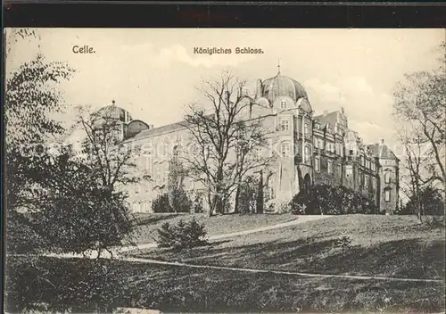 Celle Niedersachsen Koenigliches Schloss Kat. Celle