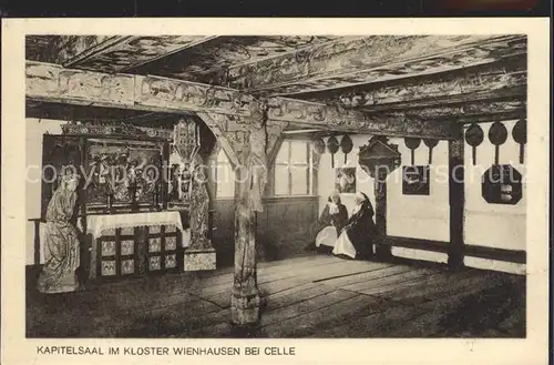 Wienhausen Kapitelsaal im Kloster Kat. Wienhausen
