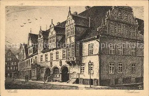 Celle Niedersachsen Rathaus Kat. Celle