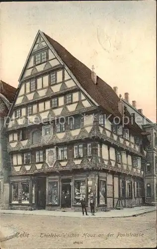 Celle Niedersachsen Thielebeulsches Haus an der Poststrasse Kat. Celle