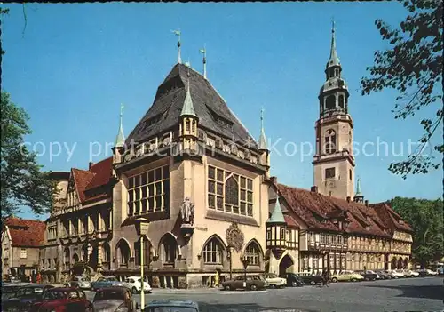 Celle Niedersachsen Museum und Stadtkirche Kat. Celle
