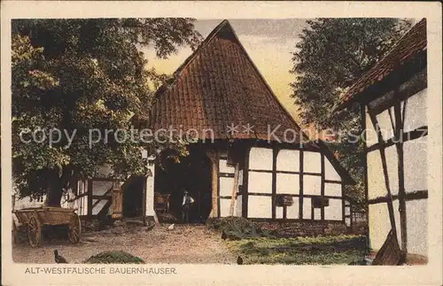 Bueckeburg Alt Westfaelisches Bauernhaus Kat. Bueckeburg