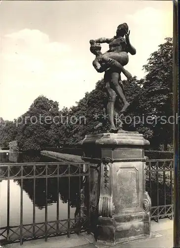 Bueckeburg Skulptur Raub der Proserpina Kat. Bueckeburg