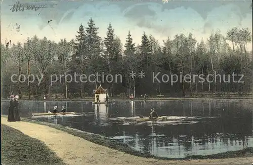 Uelzen Lueneburger Heide Teich beim Fischerhof Kat. Uelzen