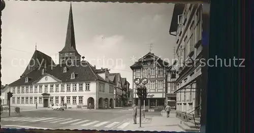 Uelzen Lueneburger Heide Rathaus Kirche Kat. Uelzen