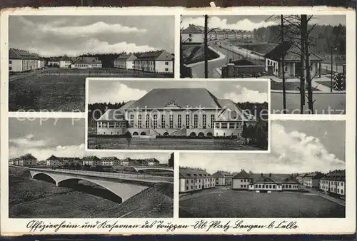 Bergen Celle Truppenuebungsplatz Offiziersheim Kat. Bergen