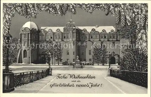 Celle Niedersachsen Schloss Weihnachtskarte Neujahrskarte Kat. Celle