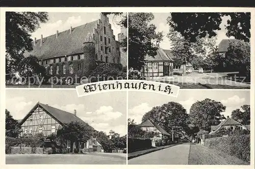 Wienhausen Kloster Dorfpartie Kat. Wienhausen