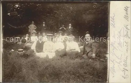 Obernkirchen Gruppenfoto Kat. Obernkirchen