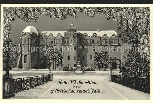 Celle Niedersachsen Schloss Weihnachtskarte Neujahrskarte Kat. Celle