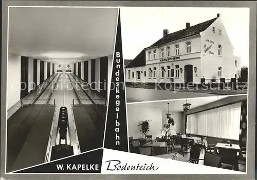 Bodenteich Keglerheim Clubzimmer Kegelbahn Kat. Bad Bodenteich