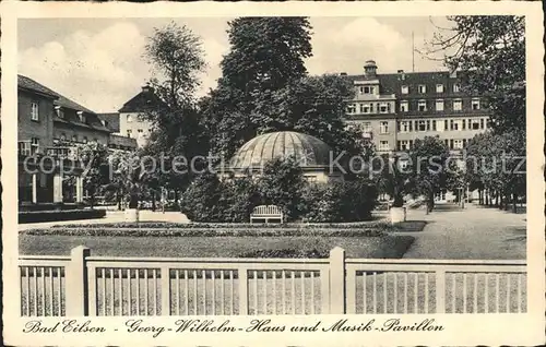 Bad Eilsen Georg  Wilhelm  Haus Musik  Pavillon Kat. Bad Eilsen