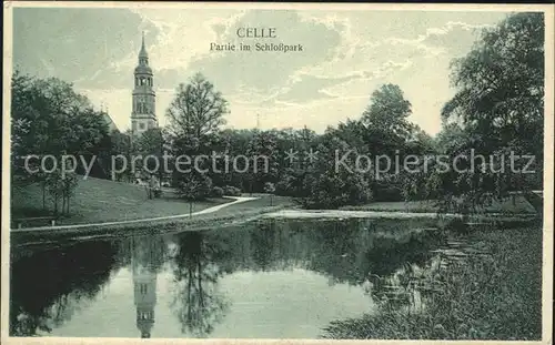 Celle Niedersachsen Schlosspark Kat. Celle