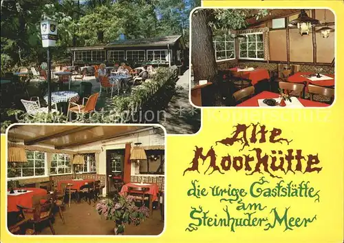 Mardorf Niedersachsen Gaststaette Alte Moorhuette Kat. Neustadt am Ruebenberge