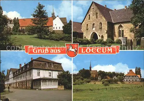 Loccum Alte Haeuser Kat. Rehburg Loccum