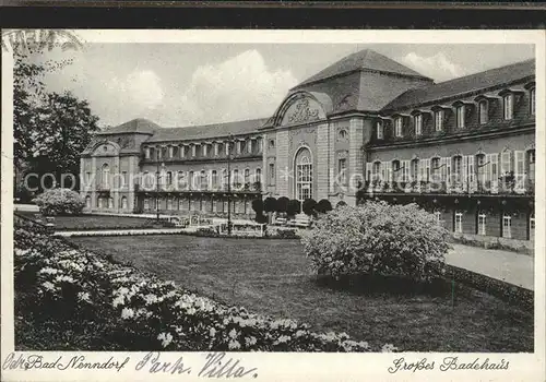 Bad Nenndorf Grosses Badehaus Kat. Bad Nenndorf