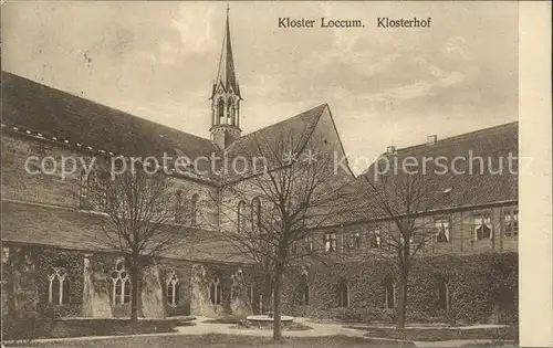 Loccum Kloster Loccum Klosterhof Kat. Rehburg Loccum