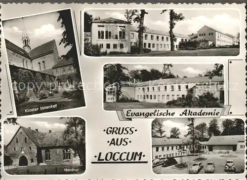 Loccum Kloster Innenhof Nordtor Evangelische Akademie Kat. Rehburg Loccum