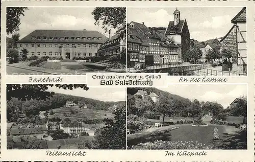 Bad Salzdetfurth Badehaus Lamme Kurpark  Kat. Bad Salzdetfurth