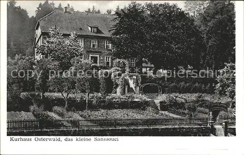 Osterwald Elze Kurhaus kleine Sanssouci Kat. Salzhemmendorf