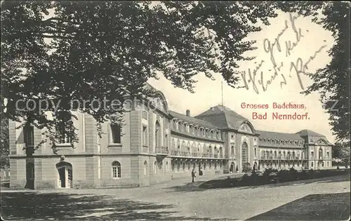 Bad Nenndorf Grosses Badehaus  Kat. Bad Nenndorf