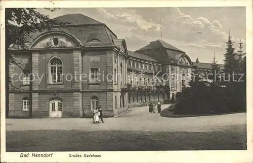 Bad Nenndorf Grosses Badehaus  Kat. Bad Nenndorf