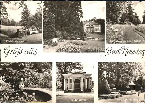 Bad Nenndorf Park Pavillon Kurpark Trinkbrunnen Kat. Bad Nenndorf