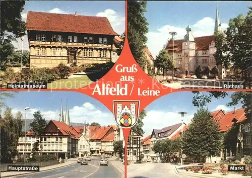 Alfeld Leine Heimatmuseum Rathaus Markt Hauptstrasse Kat. Alfeld (Leine)