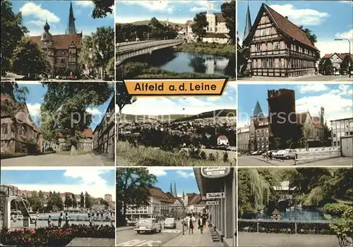 Alfeld Leine Teilansichten Schwimmbad Heimatmuseum  Kat. Alfeld (Leine)