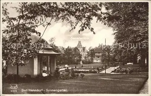 Bad Nenndorf Sonnengarten Sanatorium  Kat. Bad Nenndorf