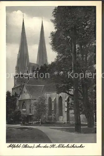 Alfeld Leine St Nikolaikirche Kat. Alfeld (Leine)