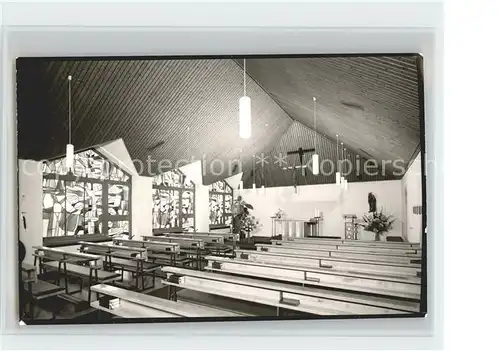 Bad Salzdetfurth Kirche Inneres  Kat. Bad Salzdetfurth