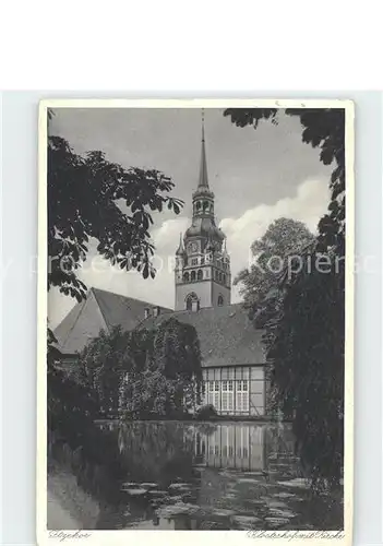 Itzehoe Klosterhof Kirche Kat. Itzehoe