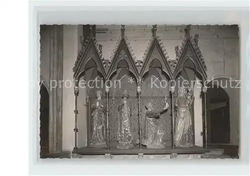 Schleswig Holstein Dom Drei  Koenigs  Altar Kat. Schleswig