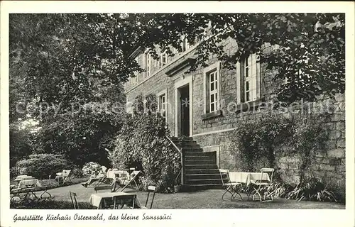 Osterwald Elze Kurhaus Osterwald das kleine Sanssouci Kat. Salzhemmendorf