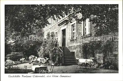 Osterwald Elze Kurhaus Osterwald das kleine Sanssouci Kat. Salzhemmendorf