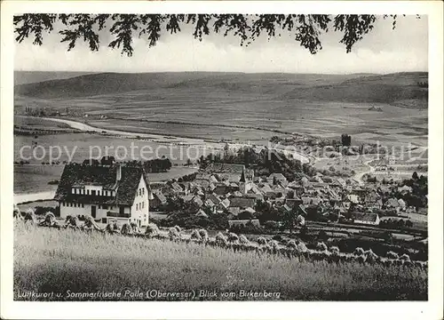 Polle Blick vom Birkenberg Kat. Polle