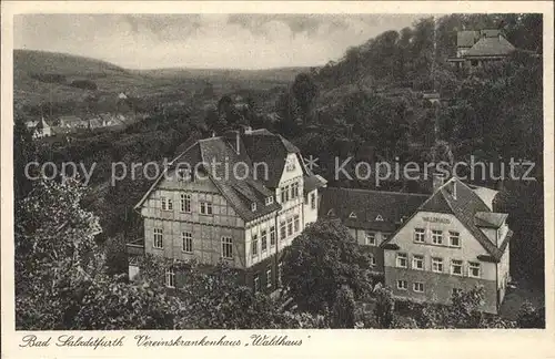 Bad Salzdetfurth Vereinskrankenhaus Waldhaus Kat. Bad Salzdetfurth