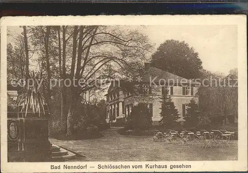 Bad Nenndorf Schloesschen Kat. Bad Nenndorf
