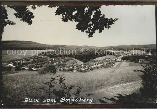 Gruenenplan Blick vom Bocksberg Kat. Delligsen