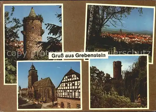 Grebenstein Altstadt Turm Kat. Grebenstein