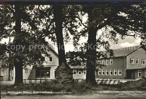 Wittingen Niedersachsen Krankenhaus Kat. Wittingen