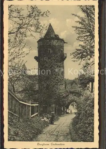Grebenstein Burgturm Kat. Grebenstein