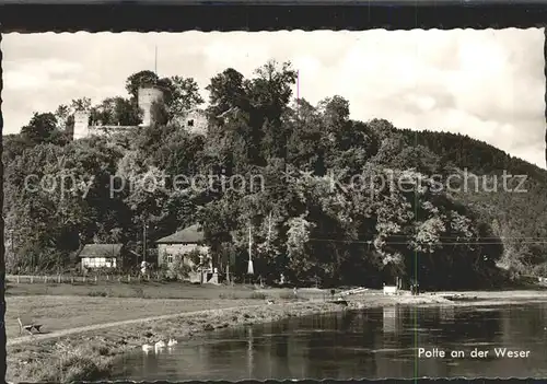 Polle Hotel Zur Burg Kat. Polle