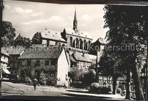 Warburg Westfalen Evangelische Kirche Kirchplatz Kat. Warburg