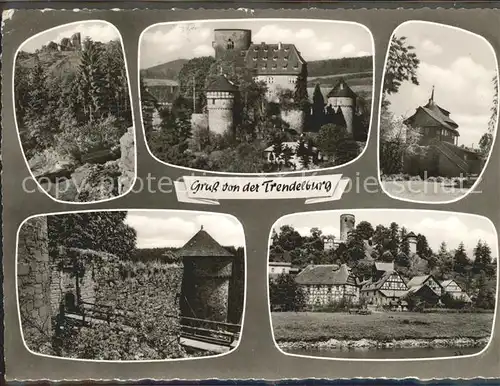 Trendelburg Burg  Kat. Trendelburg