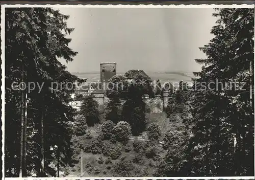 Trendelburg Burg Kat. Trendelburg