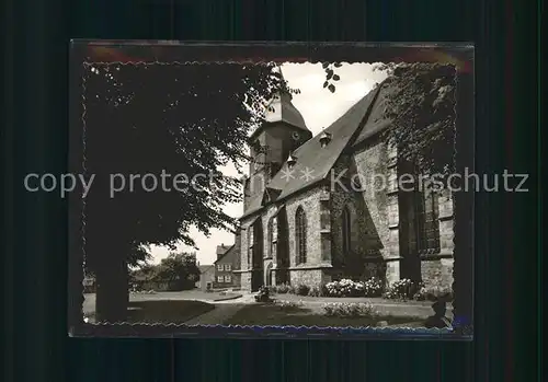 Immenhausen Hessen Evangelische Kirche Kat. Immenhausen